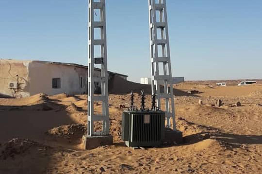 Eléctrica de Cádiz colabora en las obras de mejora de la red eléctrica del hospital de Dajla en El Sáhara